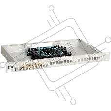 Кросс 1U укомплектованный SC (Simplex) 16шт (OM4)