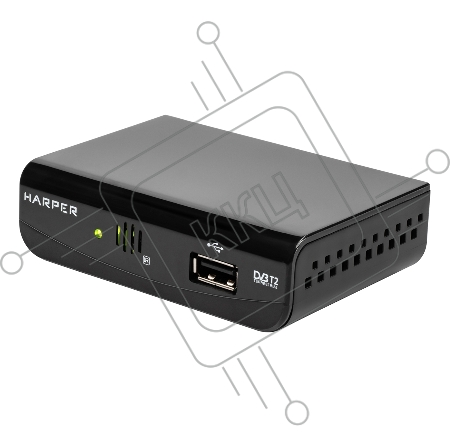 Ресивер HARPER HDT2-1030 Цифровой телевизионный DVB-T2