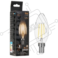 Светильник LED Gauss 9Вт 2700К IP20 встраив. ультратонкий круглый