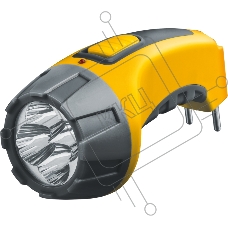 Фонарь NAVIGATOR 94 951 NPT-CP03-ACCU  Пласт. 4LED, прям. зар-ка, акк.4В, 500мАч.