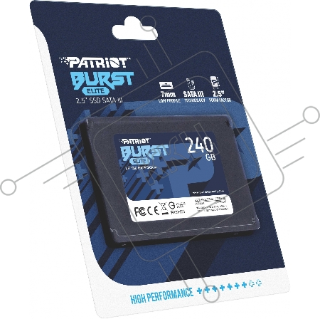 Накопитель SSD Patriot Burst Elite 240GB, SATA 2.5
