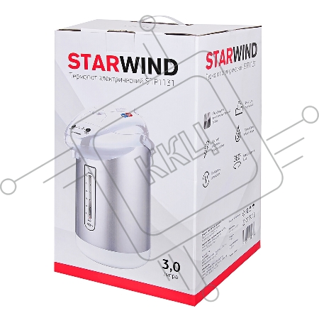 Термопот Starwind STP1131 3л. 750Вт белый