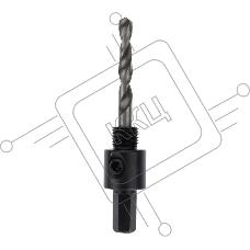 Хвостовик шестигранный для коронок Bimetal 14-30 мм Kranz