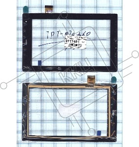 Сенсорное стекло (тачскрин) TPT-070-360, черное