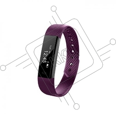 Смарт-браслет Lime 115 Purple Шагомер, Подсчет калорий, Часы, Будильник, Пурпурный ремешок