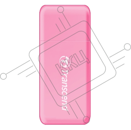 Считыватель карты памяти Transcend All in1 Multi Card Reader, Pink