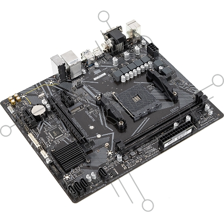 Материнская плата Gigabyte A520M S2H (V1.2) Soc-AM4 AMD A520 2xDDR4 mATX AC`97 8ch(7.1) GbLAN RAID+VGA+DVI+HDMI
