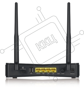 Маршрутизатор Zyxel LTE Cat.6 Wi-Fi NebulaFlex Pro LTE3301-PLUS (вставляется сим-карта), 1xLAN/WAN GE, 3x LAN GE, 802.11ac (2,4 и 5 ГГц) до 300+867 Мбит/с, 1xUSB2.0, 2 разъема SMA-F (для внешних LTE а