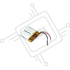 Аккумулятор Li-Pol (батарея) 4*20*20мм 2pin 3.7V/200mAh