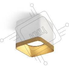 Светильник Ambrella Light XS7805004 SWH/SGD белый песок/золото песок MR16 GU5.3 (C7805, N7704)