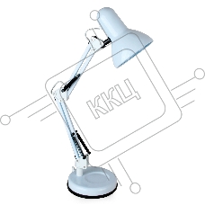 Светильник настольный Camelion KD-313 C01 белый 230V 60W, E27 13639