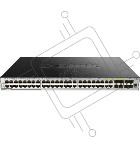 Коммутатор DGS-3630-52TC/A2ASI Управляемый L3 стекируемый коммутатор с 44 портами 10/100/1000Base-T, 4 комбо?портами 100/1000Base-T/SFP и 4 портами 10GBase-X SFP+
