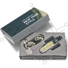 Нож перочинный Victorinox Companion New York Style (1.3909.E223) 91мм 16функц. зеленый с чехлом подар.коробка