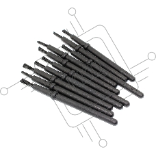 Щетка антистатическая маленькая (кисточка) 135 мм 10 шт