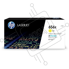 Картридж лазерный HP 656X High Yield Yellow для HP CLJ M652/M653 (CF462X) 22000 стр