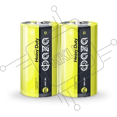 Элемент питания солевой R20 Heavy Duty Shrink-2 (уп.2шт) ФАZА 4895205002357, 1.5 В