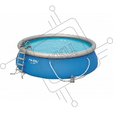 Бассейн Bestway 57289 с надувным бортом (полный комплект), 457х122см, 13807л