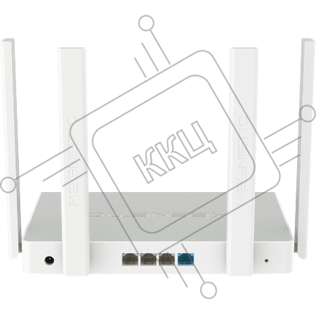 Роутер беспроводной Keenetic Sprinter (KN-3710) с Mesh Wi-Fi 6 AX1800, 4-портовым Smart-коммутатором и переключателем режима роутер/ретранслятор