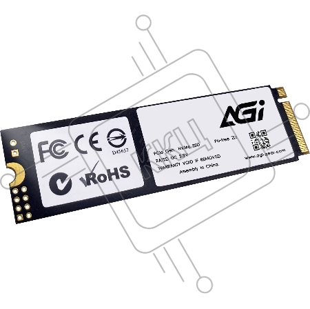 Накопитель SSD AGi PCI-E 4.0 x4 1TB AGI1T0G43AI818 M.2 2280