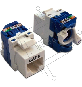 Модуль Keystone Tooless, RJ-45, кат.6, UTP, 180 градусов, белый