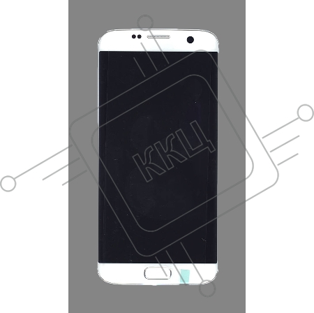 Дисплей для Samsung Galaxy S7 Edge SM-G935FD белый с рамкой и аккумулятором
