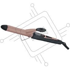 Щипцы для волос Delta LUX DL-0626 коричневый (24)