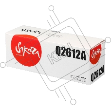 Картридж Sakura Q2612A для HP LJ 1010/1012/1015/1020/1022/3015/3020/3030, черный, 2000 к.