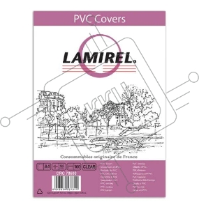Обложки для переплёта Lamirel LA-78680 A4 прозрачный (100шт)