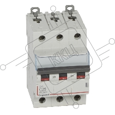 Выключатель автоматический Legrand DX3 3P 25A (С) 6000/10kA