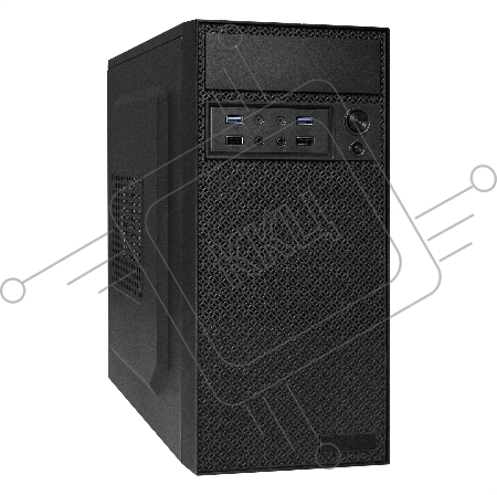 Корпус Minitower ExeGate BAA-109U2-AAA450 (mATX, AAA450 8см, 2*USB+2*USB3.0, аудио, черный)