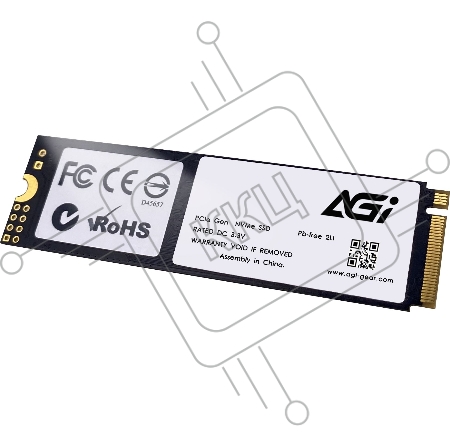 Накопитель SSD AGi PCI-E 4.0 x4 1TB AGI1T0G43AI818 M.2 2280