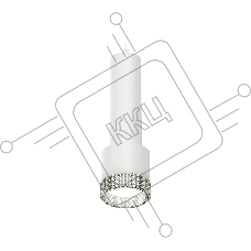 Светильник Ambrella Light XP8110005 SWH/CL белый песок/прозрачный GX53 (A2301, C6355, A2101, C8110, N8480)