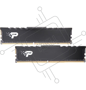 Модуль памяти DDR 4 DIMM 16Gb (8GBx2) PC25600, 3200Mhz, PATRIOT Signature Kit (PSP416G3200KH1) (retail)