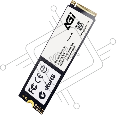 Накопитель SSD AGi PCI-E 4.0 x4 1TB AGI1T0G43AI818 M.2 2280