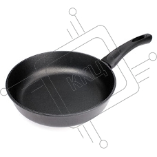 НЕВА МЕТАЛЛ ПОСУДА 9124 д.24(Диаметр 24 см. 4-х слойное антипригарное покрытие ТИТАН пк равномерно нагревается за счет особой конструкции корпуса по принципу 