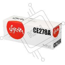 Картридж Sakura CE278A для HP laser Pro P1560/1636/1566/1600/1606, черный, 2100 к.