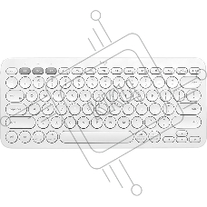 Клавиатура Logitech K380 беспроводная, Bluetooth, белый