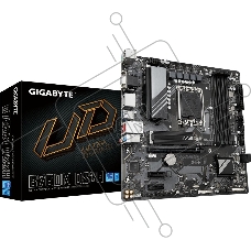 Материнская плата Gigabyte B760M DS3H, LGA 1700, Intel B760, 4xDDR5, 4xSATA, 2xM.2, 1xPCIe 4.0 x16, 2xPCIe x1, 1xHDMI, 1xVGA, 2xDP, 1x 2.5Gb LAN, 3xUSB-A 3.2 Gen 1, 1xUSB-C 3.2 Gen 2, 2xUSB-A 2.0, 3x3.5 мм, 7.1, mATX