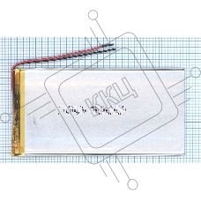 Аккумулятор Li-Pol (батарея) 3*70*140мм 2pin 3.7V/4000mAh