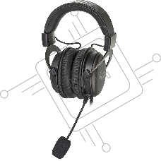 Игровые наушники SVEN AP-G999MV с микрофоном серый (50 мм, мини-джек (стерео) O 3,5 мм (4 pin))