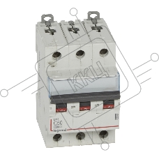 Выключатель автоматический DX3 3П С50A 6000/10kA