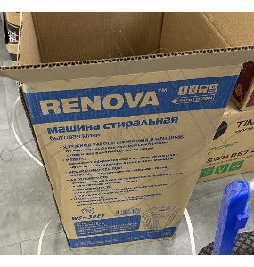 Стиральная машина Renova WS-30ЕT (белый, 3 кг,1350 об/мин, управление механическое, вертикальная загрузка)