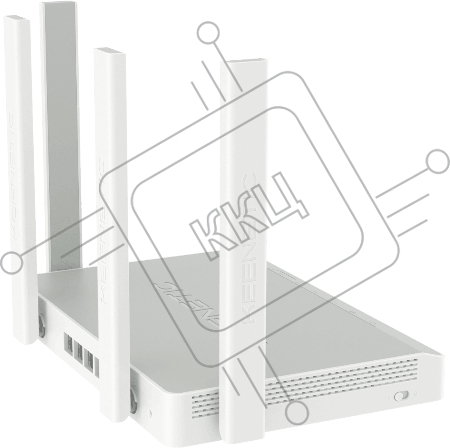 Роутер беспроводной Keenetic Sprinter (KN-3710) с Mesh Wi-Fi 6 AX1800, 4-портовым Smart-коммутатором и переключателем режима роутер/ретранслятор