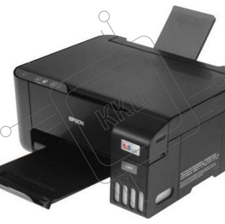 МФУ струйный Epson L3218 (C11CJ68512), принтер/сканер/копир, (A4, 5760x1440dpi, ч/б 33стр., цв. 18стр., USB, черный)