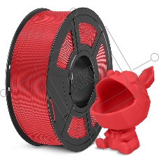 Филамент NVPRINT PLA Meta Red для 3D печати диаметр 1.75мм  длина 330 метров  масса 1 кг