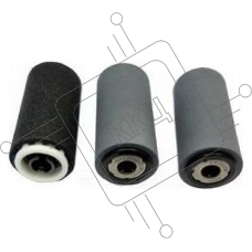 Комплект роликов подачи NVPrint DADF 3шт для XEROX VL B7025 C7030 B7035 C7020 C7025 (совместимый) (604K97930)