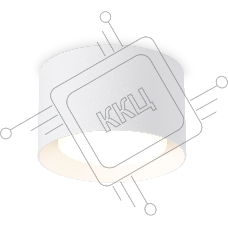 Светильник накладной TN70812 WH белый GX53 max 12W D85*60