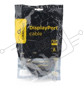 Кабель DisplayPort Cablexpert CC-DP3-2M, v1.3, 2м, 20M/20M, черный, экран, пакет