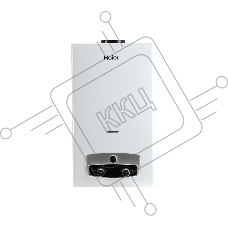 Водонагреватель GAS 10L/MIN IGW 10 B Haier