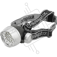 Фонарь NAVIGATOR 94 946 NPT-H01-3AAA  налобн. 4 реж. 25LED, блист.
